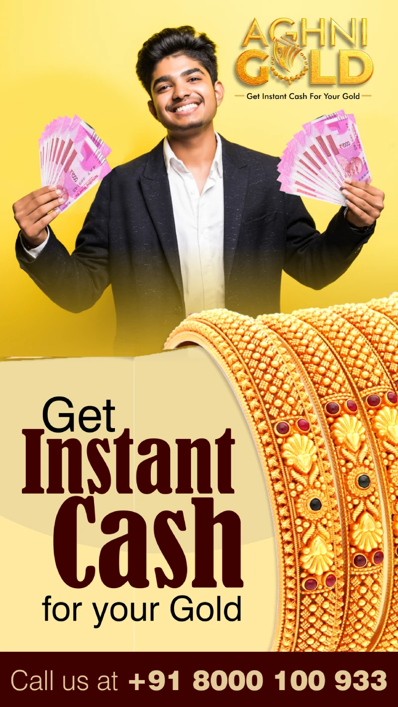 Get instant cash for old gold