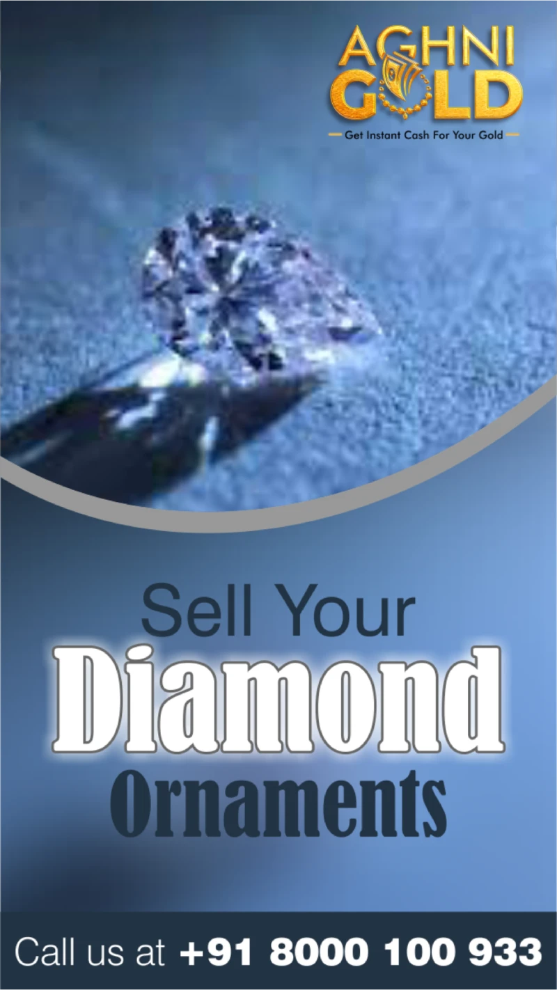 Sell diamond ornaments for instant cash