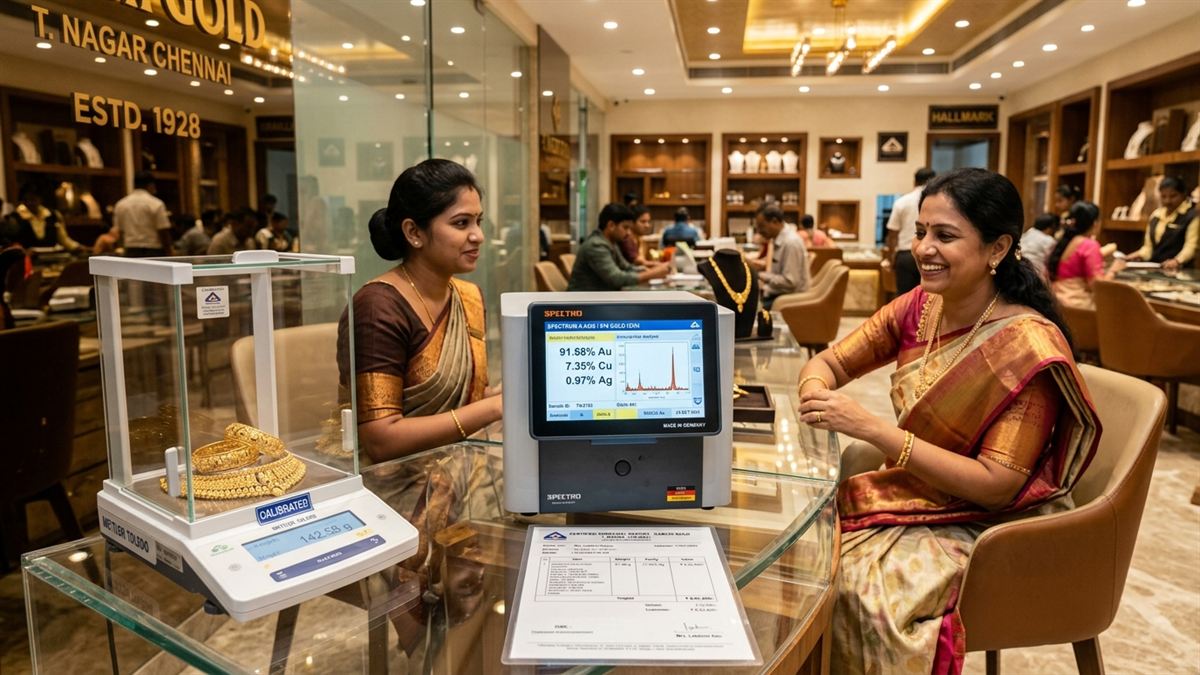 Aghni Gold transparent digital valuation calculation in Chennai