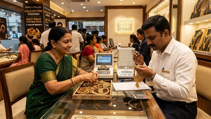 Best Place to Sell Old Gold Jewellery in Chennai? | Aghni Gold